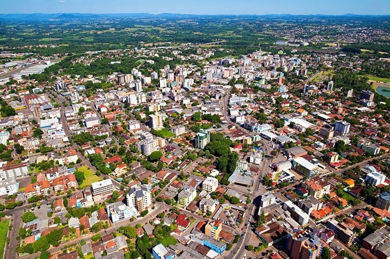Mapa apresenta 13 regiões vermelhas no Rio Grande do Sul