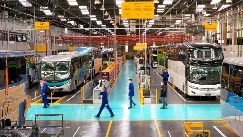 Marcopolo anuncia fechamento da fábrica no Rio de Janeiro