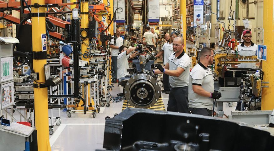 Produção industrial registra nona alta consecutiva