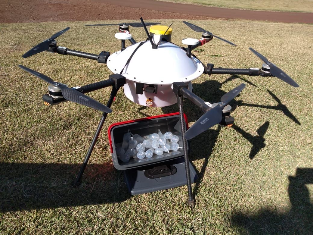 BRF testa drones para entregas