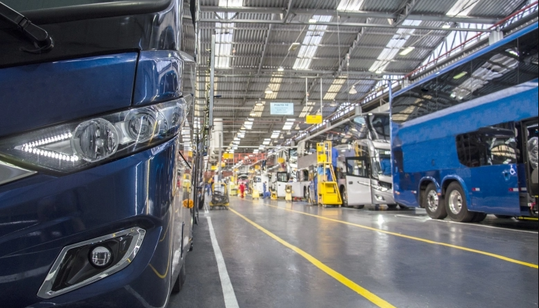 A Marcopolo está embalando no mercado interno e também lá fora