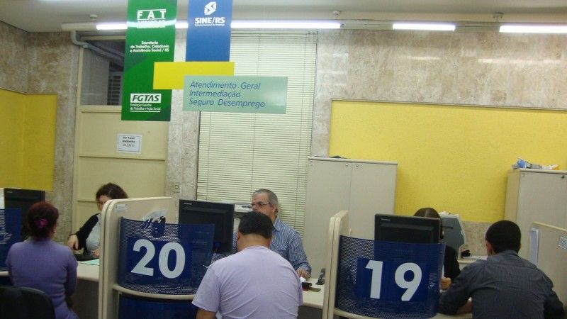 Sul tem saldo de 190 mil postos de trabalho até abril