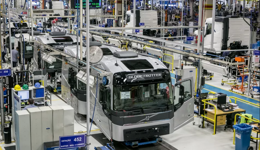 Volvo anuncia investimento de R$ 881 milhões no Paraná