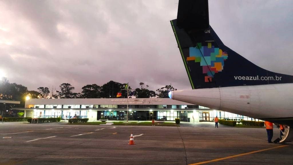 Aeroporto Internacional de Pelotas começa a operar voos para Florianópolis