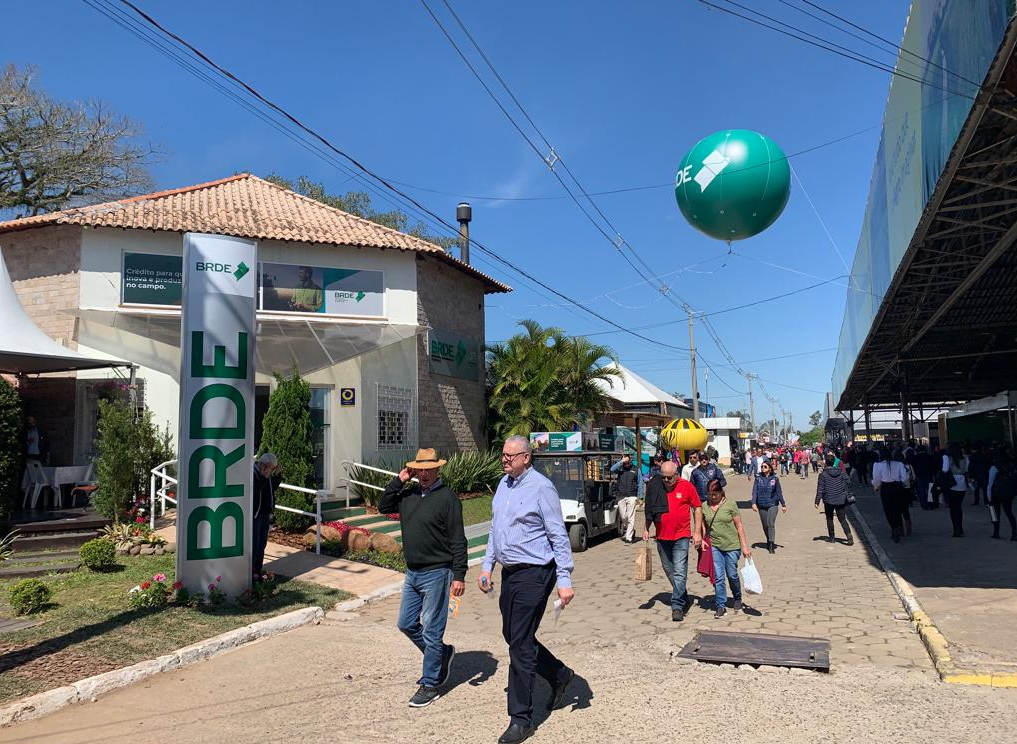 BRDE terá R$ 350 milhões para novos financiamentos durante a Expointer