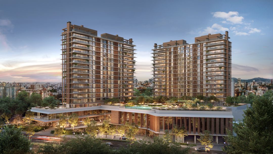 Melnick aposta em inovador prédio residencial com shopping integrado