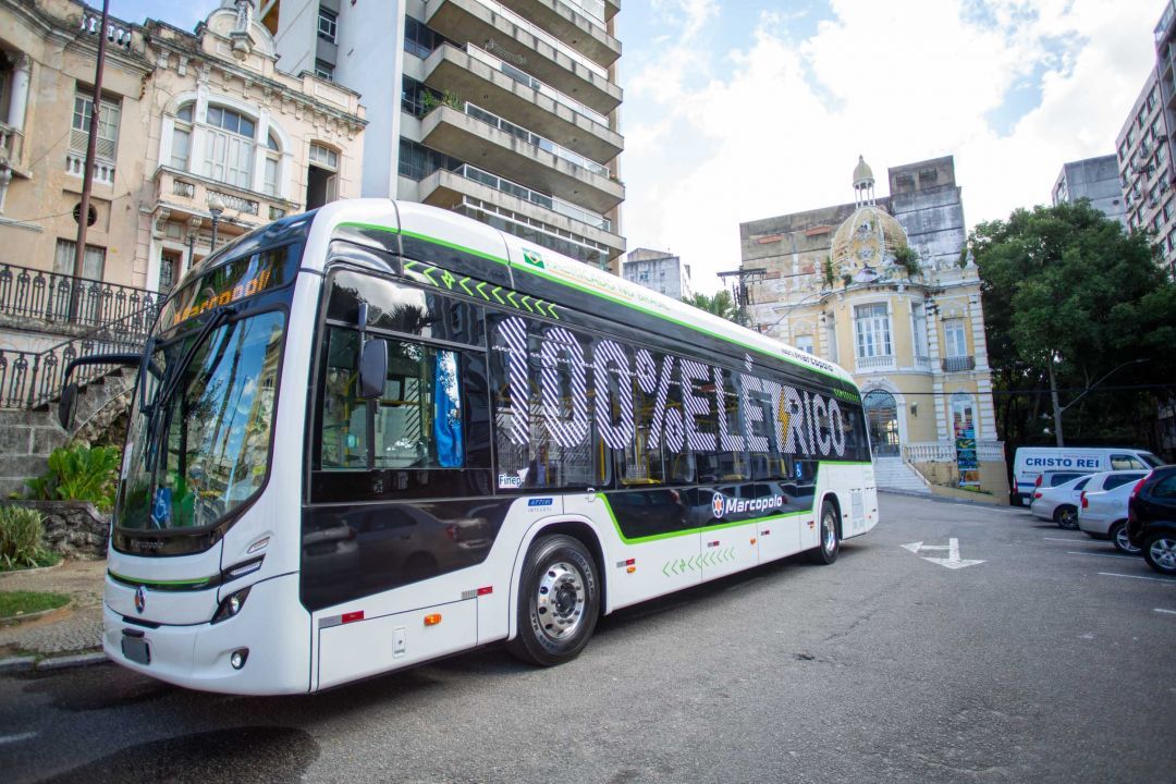 Marcopolo aportará R$ 50 milhões para produção de frota de ônibus elétricos