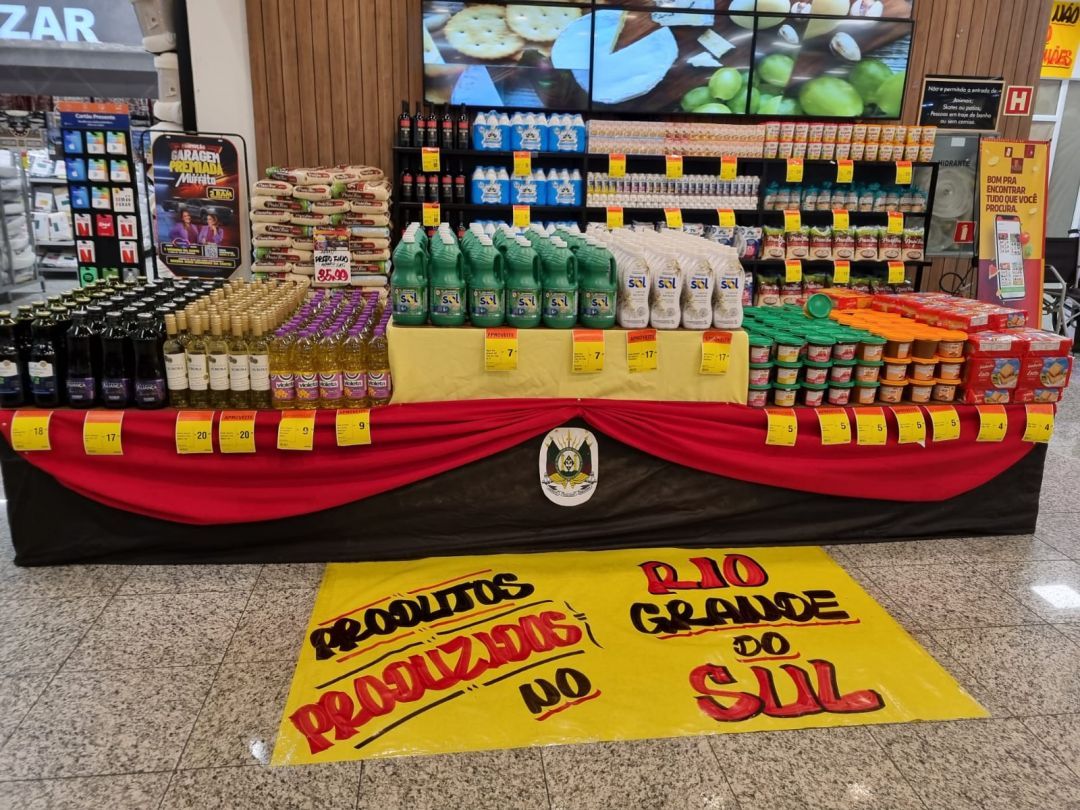 Paranaense Muffato destaca produtos do RS em suas lojas