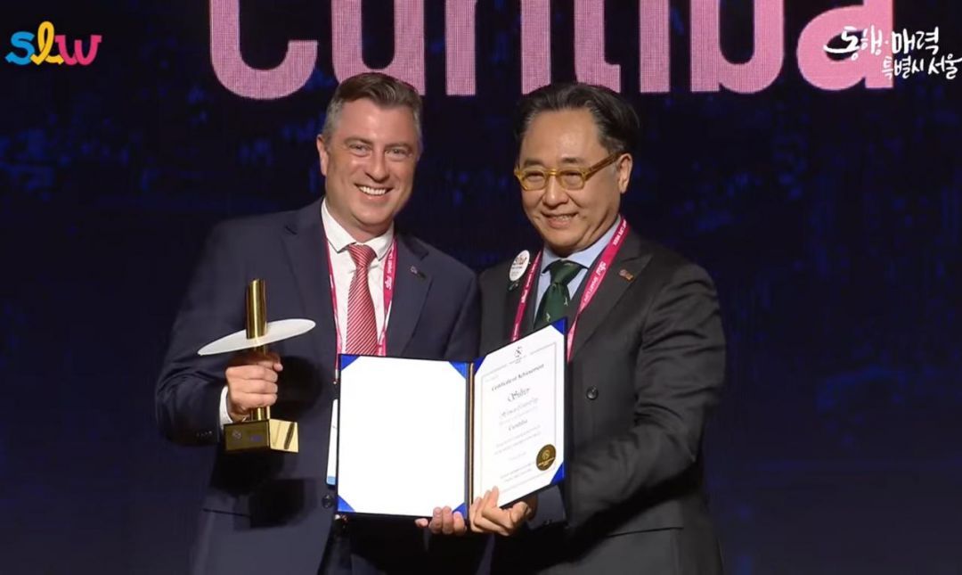 Curitiba é premiada no Seul Smart City Prize