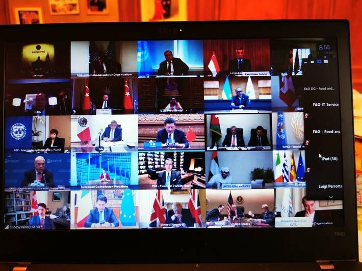 Autoridades do G20 prometem cooperação pela economia global