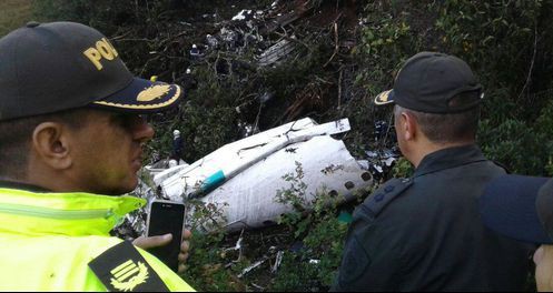 Avião da Chapecoense estava com excesso de peso