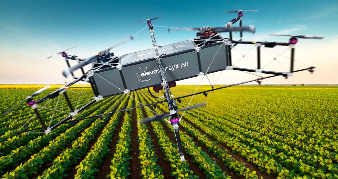 Superdrone Eleva mira agricultura de precisão