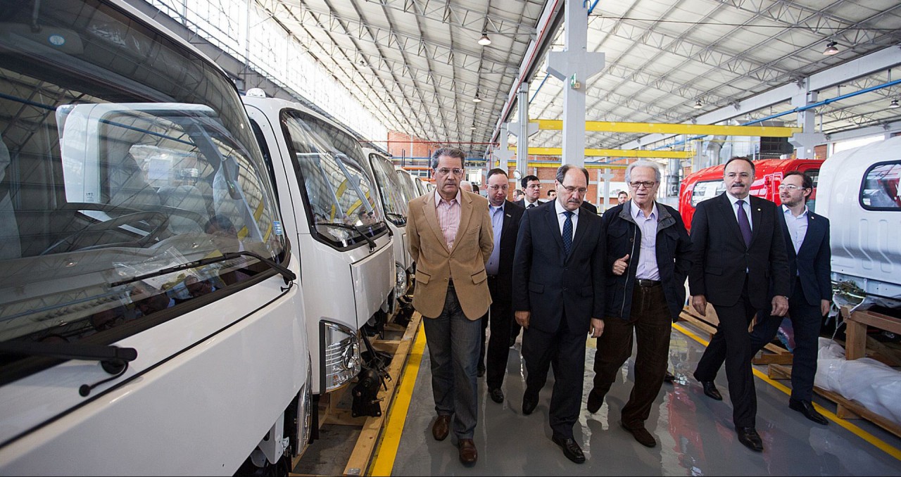 Foton apresenta primeiro caminhão fabricado no Sul