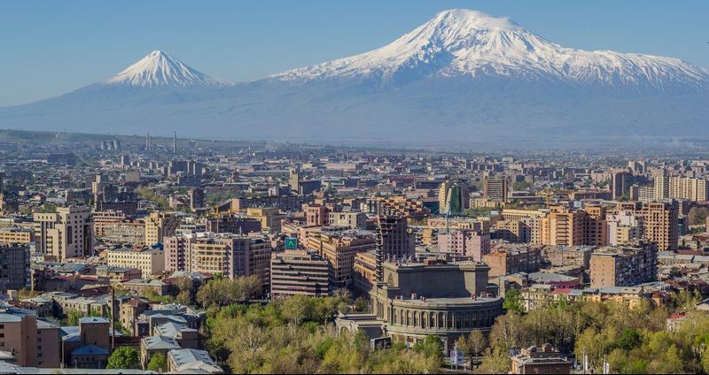 É primavera na Armênia