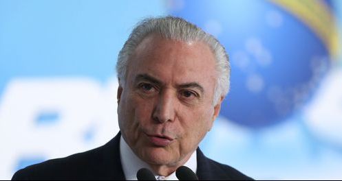 PGR denuncia Temer por crime de corrupção passiva