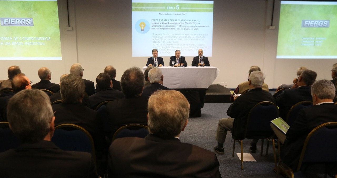 Fiergs lança estudo com propostas para o Brasil