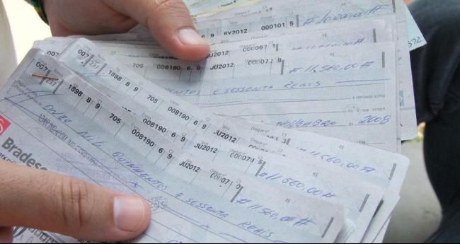 Devolução de cheques sem fundos é a maior em 25 anos