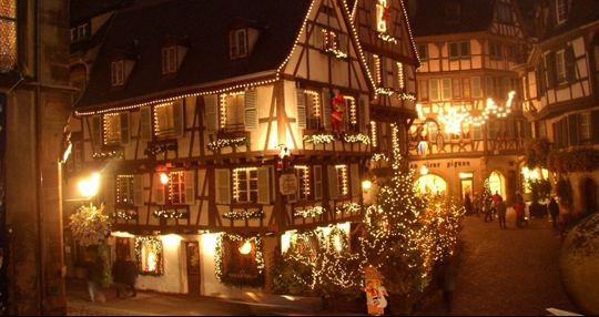 O mercado de Natal da Alsácia